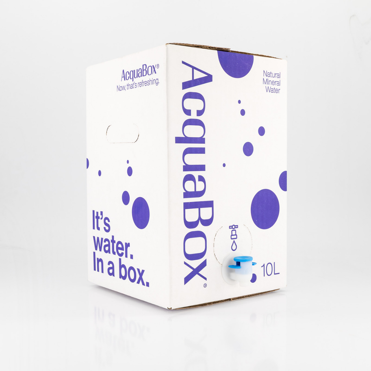 AcquaBox 10L - Still Mineral Water On Tap (Bag-In-Box)