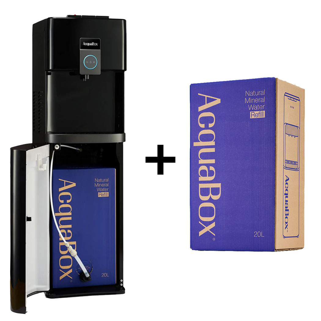 Midea BL Aquacooler Dispenser and AcquaBox mineral water